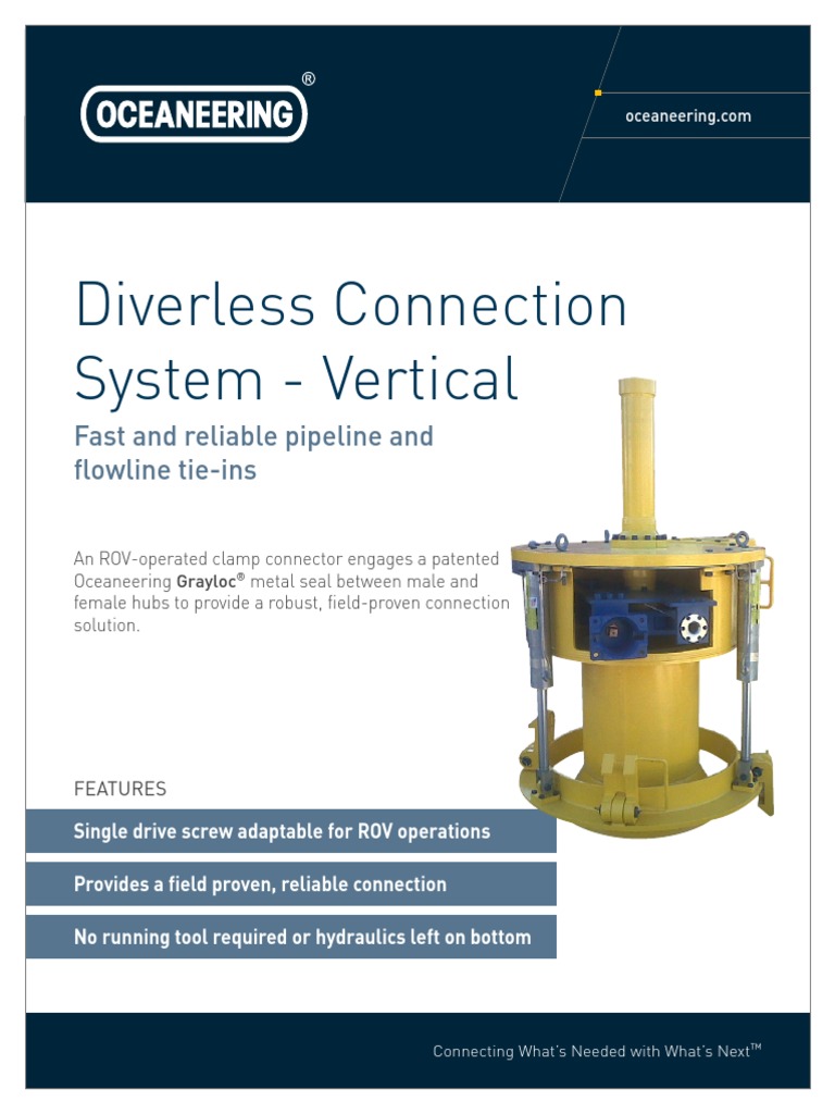 PRS Diverless Connection System Vertical | PDF | Computers | Technology ...