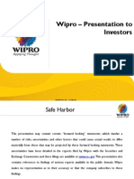 Wipro Investor Presentation q1 FY11