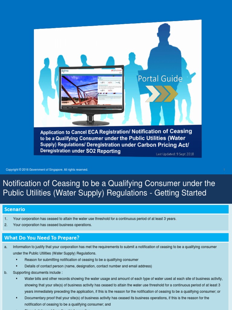EDMA ECA Portal Guide Cancel Registration v10.0 | PDF | Login | Cyberspace
