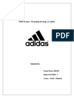 PBM Project: Branding Strategy of Adidas: Submitted by