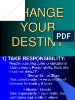 Change Your Destiny