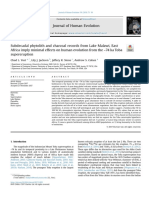 Subdecadal Phytolith and Charcoal Records From Lake Malawi, East Africa Imply Minimal Effects On Human Evolution From The 74 Ka Toba Supereruption