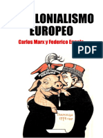 El Colonialismo Europeo - C. Marx - F.Engels