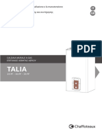 Talia 25FF 30FF 35FF Libretto Installazione e Manutenzione Low 420010220500 PDF