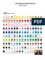 Prismacolor Premier Colored Pencils: Color Chart
