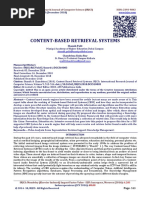 CONTENT-BASED RETRIEVAL SYSTEMS
