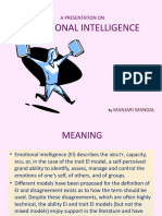 Emotional Intelligence: A Presentation On
