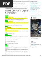 Internal Combustion Engines Nomenclature, Performance Parameters and Power Ratings - Marinersgalaxy