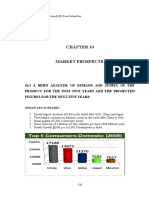 10.1 A Brief Analysis of Demand and Supply of The Product For The Post Five Years and The Projected Figures For The Next Five Years