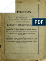 Exposicion Contra Dreyfus