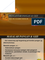 PENGANTAR PANGAN &amp GIZI