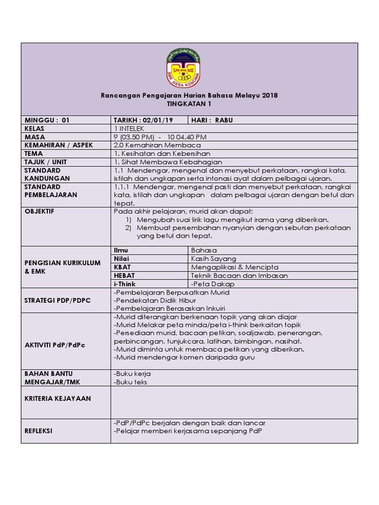 01 Rph 2hb Jan Kssm Pdf