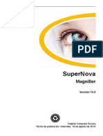 Spanish SuperNova Magnifier Manual v15