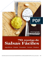 Recetas de Salsas