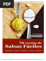 Recetas de Salsas