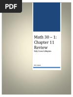 Ch.11 Formulas