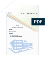 Anomalías dentarias y radiología dental