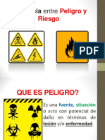 Diferencia Entre Riesgo y Peligro PDF
