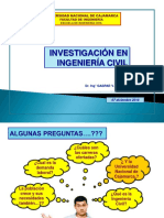 Investigacion en Ingenieria Civil