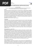 Transformer Fault Detection and Protection System: Abstract