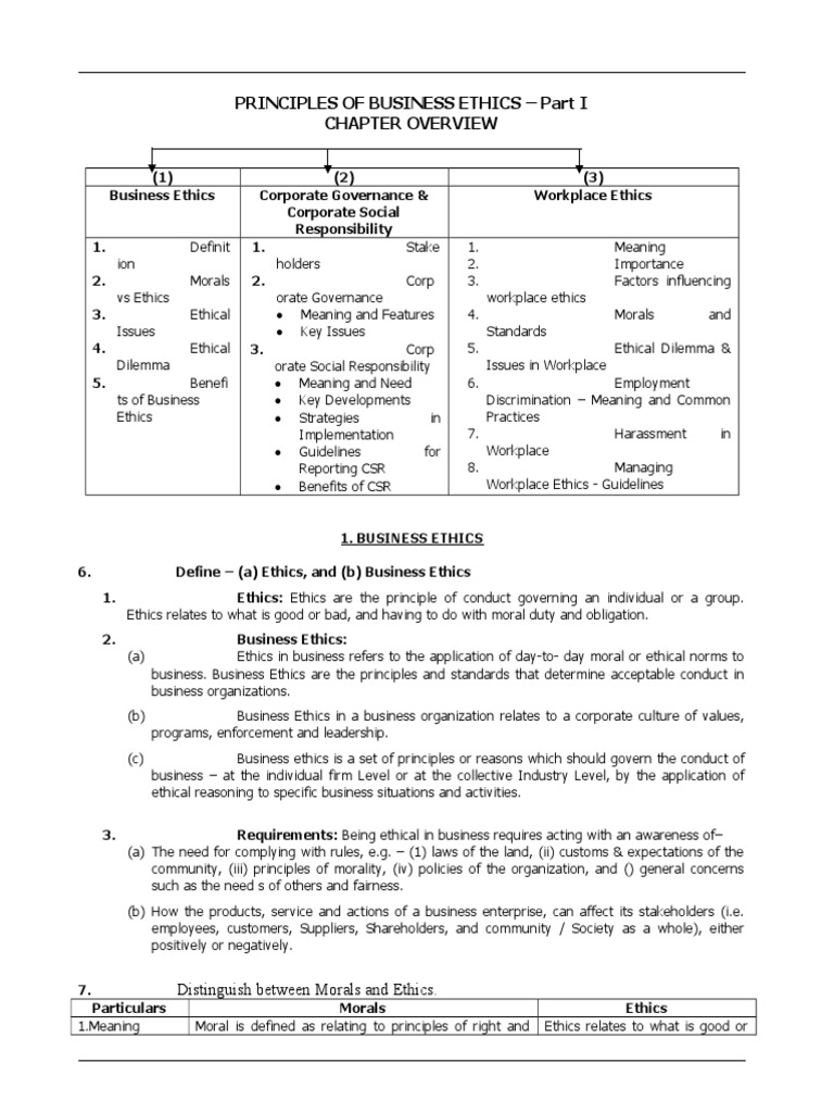 Business Ethics | PDF | Corporate Social Responsibility | Greenhouse Gas