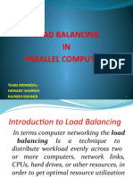 Laod Balancing in Parallel Computing