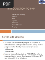 PHP Ppt Class1