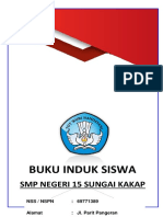 Cover Buku Induk Siswa