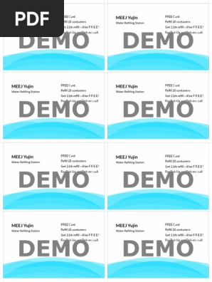 Business Card Demo