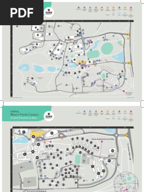 Deakin Waurn Ponds Map Geelong Waurn Ponds Campus Map | Pdf | Land Transport | Transport