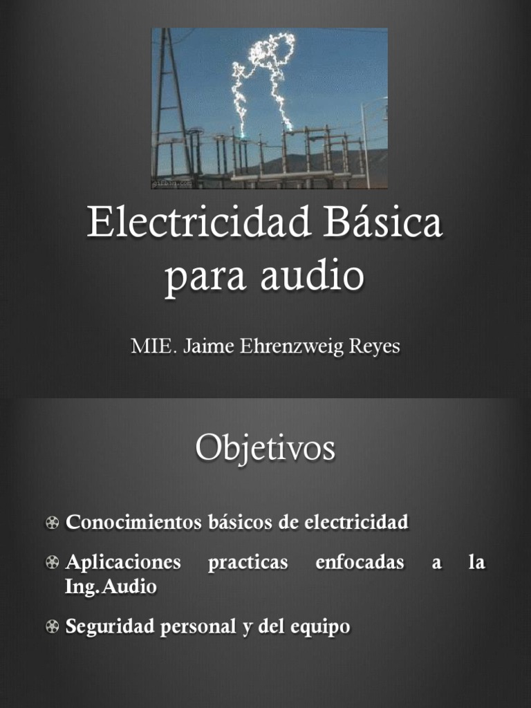 Electricidad Básica | PDF