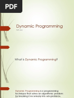 Dynamic Programming