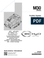Tennant M30 Operators Manual Diesel
