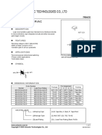 MAC97A8 Triac PDF