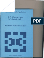 Boolean Valued Analysis PDF