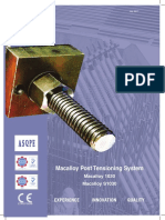 Macalloy Post Tensioning System Guide