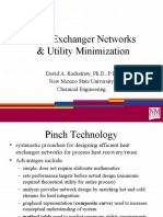 Heat Exchanger Networks & Utility Minimization