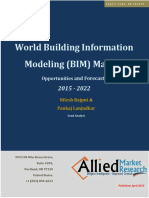Building Information Modeling BIM Market, 2015-2022