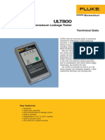 Ultrasound Transducer Leakage Tester Technical Data: Key Features