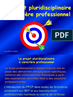 Le Projet Pluridisciplinaire À Caractère Professionnel: Groupe Ien Et / Poitiers