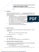 Chapter04 - Quadratic Equation PDF