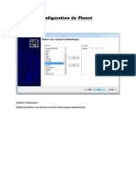 Etapes de Configuration de Planet