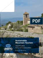 Sustainable Mountain Tourism - Opportunities For Local Communities, Executive Summary