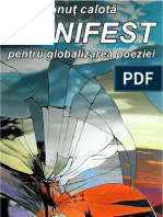 Ionuţ Calotă - Manifest Pentru Globalizarea Poeziei