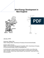 Wind Energy Development Barriers in New England - Adrian Horotan