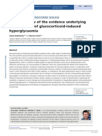 30299889 MANAGEMENT of ENDOCRINE DISEASE Critical Review of the Evidence Underlying Management of Glucocorticoid-Induced Hyperglycaemia