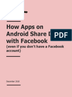 How Apps On Android Share Data With Facebook - Privacy International 2018