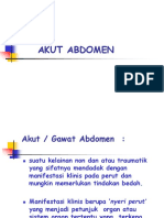 Akut Abdomen