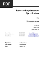 Pharmazone Final SRS