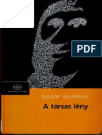 ELLIOT ARONSON - A Társas Lény